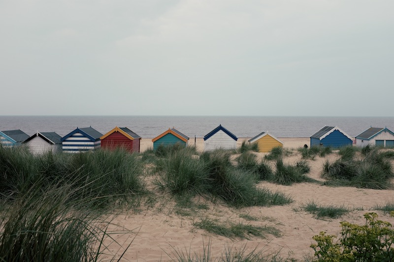 Beach huts at Southwold, Suffolk